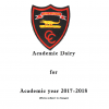 Academic Diary for 2017-18
